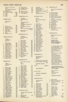 Thom's Street Directory, Dublin City, County And Bray, 1974, Pg.833